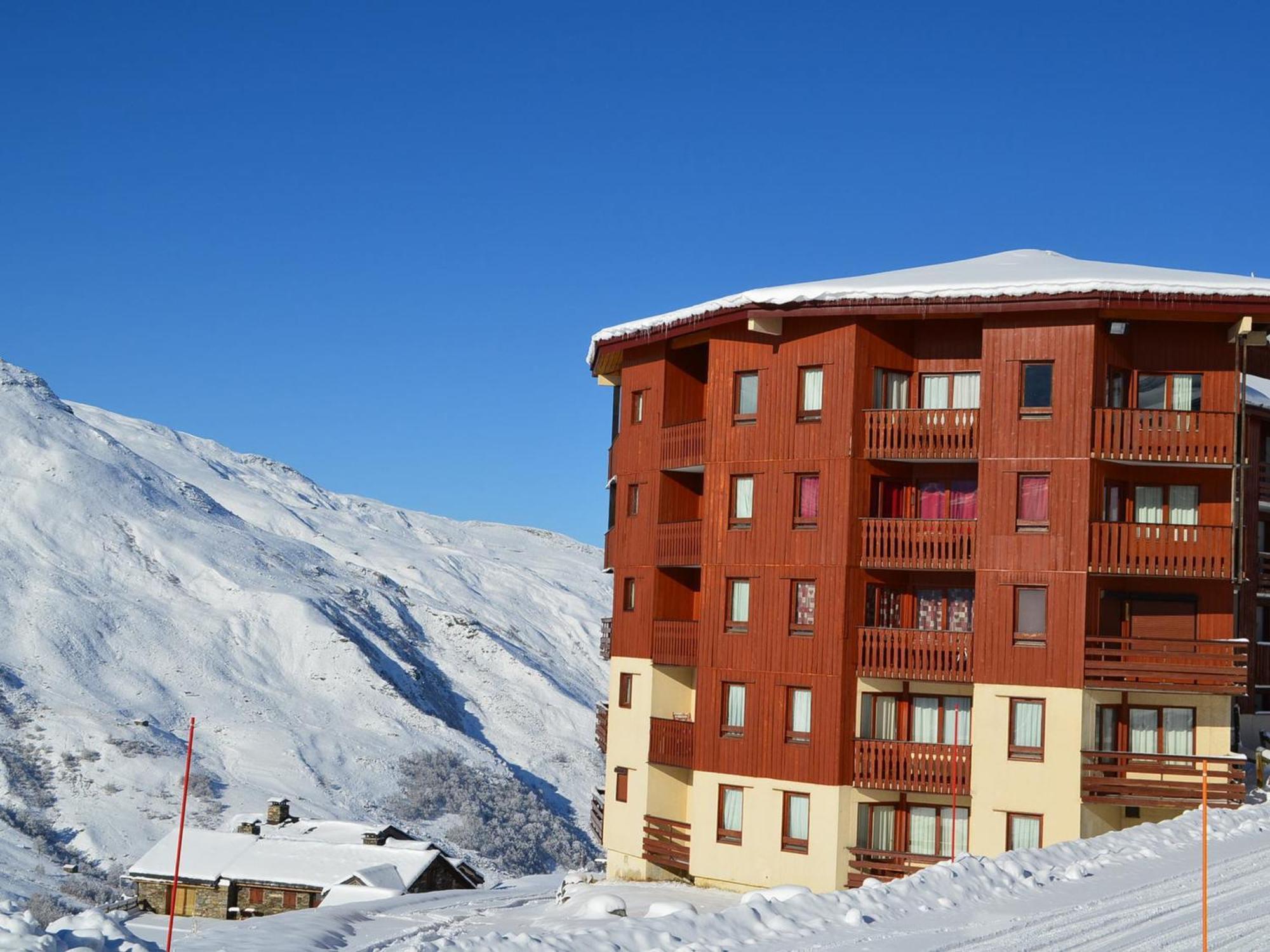 Апартаменты Charmant Studio Pour 3 Pers. Avec Balcon, Au Pied Des Pistes, Reberty 2000 - Fr-1-452-385 Сен-Мартен-де-Бельвиль Экстерьер фото